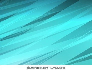 Light BLUE vector natural abstract template. Modern geometrical abstract illustration with doodles. Hand painted design for web, wrapping, wallpaper.