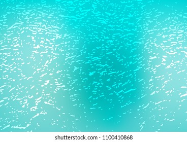 Light BLUE vector natural abstract template. Shining colored illustration with doodles in Zen tangle style. The best blurred design for your business.