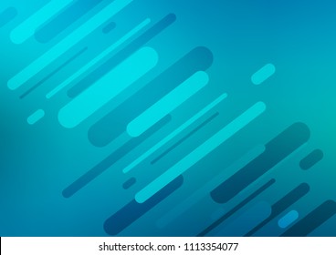 Light BLUE vector natural abstract pattern. Geometric doodle illustration in Origami style with gradient. Hand painted design for web, wrapping, wallpaper.