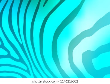 Light BLUE vector natural abstract pattern. Colorful abstract illustration with lines in Asian style. Brand-new design for your business.
