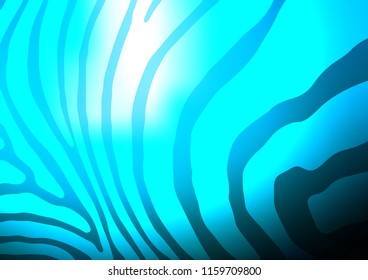 Light BLUE vector natural abstract background. A completely new color illustration in doodle style. The doodle design can be used for your web site.