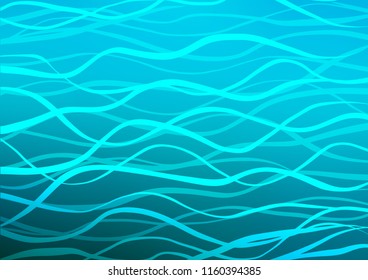 Light BLUE vector natural abstract background. Sketchy hand drawn doodles on blurred background. The pattern can be used for wallpapers and coloring books.