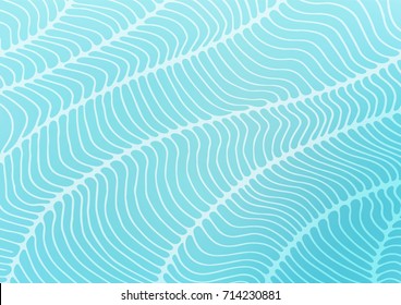 Light BLUE vector natural abstract template. A vague abstract illustration with doodles in Indian style. Brand-new style for your business design.
