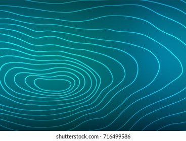Light BLUE vector natural abstract background. Shining colored illustration with doodles in Arabic style. Hand painted design for web, leaflet, textile.