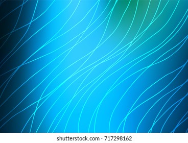 Light BLUE vector natural abstract texture. Geometric doodle illustration in Origami style with gradient. A new texture for your design.