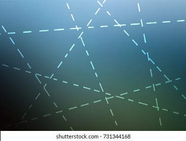 Light BLUE vector natural abstract texture. Blurred decorative design in Indian style with Zen tangles. A completely new design for your business.