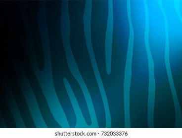 Light BLUE vector natural abstract background. Colorful abstract illustration with lines in Asian style. The pattern can be used for heads of websites and designs.