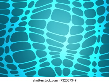Light BLUE vector natural abstract background. Colorful illustration in abstract style with doodles and Zen tangles. The pattern can be used for coloring books and pages for kids.