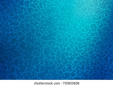 Light BLUE vector natural abstract background. Geometric doodle illustration in Origami style with gradient. The doodle design can be used for your web site.
