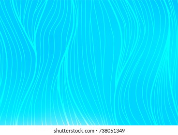 Light BLUE vector natural abstract texture. Sketchy hand drawn doodles on blurred background. Brand-new design for your business.