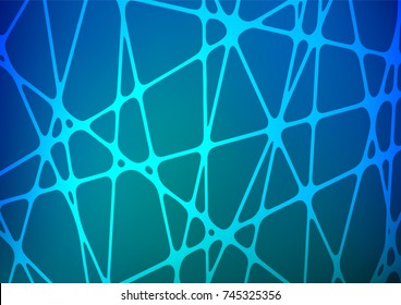 Light BLUE vector natural abstract texture. Colorful abstract illustration with lines in Asian style. A completely new template for your business design.