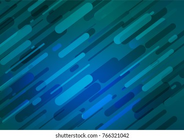 Light BLUE vector natural abstract background. Shining colored illustration with doodles in Zen tangle style. The pattern can be used for coloring books and pages for kids.