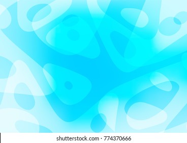 Light BLUE vector natural abstract texture. An elegant bright illustration with lines in Natural style. Brand-new design for your business.
