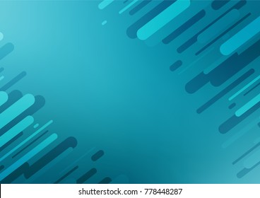 Light BLUE vector natural abstract pattern. An elegant bright illustration with lines in Natural style. A completely new template for your business design.