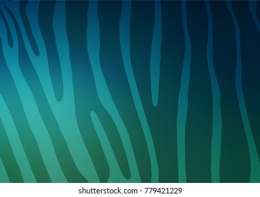 Light BLUE vector natural abstract pattern. A completely new color illustration in doodle style. Brand-new design for your business.