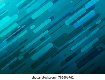 Light BLUE vector natural abstract template. A vague abstract illustration with doodles in Indian style. A new texture for your design.