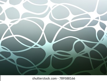 Light BLUE vector natural abstract texture. An elegant bright illustration with lines in Natural style. A completely new template for your business design.
