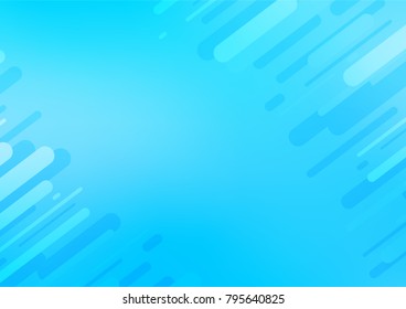 Light BLUE vector natural abstract texture. Sketchy hand drawn doodles on blurred background. The pattern can be used for heads of websites and designs.