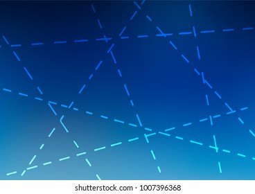 Light BLUE vector natural elegant texture. Colorful illustration in abstract style with doodles and Zen tangles. The textured pattern can be used for website.