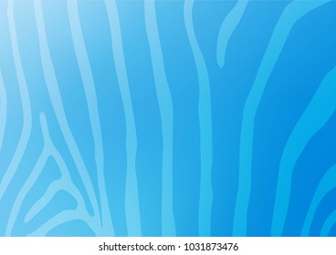 Light BLUE vector natural elegant template. Ethnic elegant natural pattern with gradient. The pattern can be used for wallpapers and coloring books.