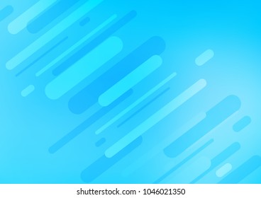 Light BLUE vector natural elegant background. Creative illustration in blurred style with doodles and Zen tangles. Hand painted design for web, wrapping, wallpaper.