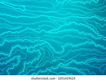Light BLUE vector natural elegant background. Decorative shining illustration with doodles on abstract template. The completely new template can be used for your brand book.