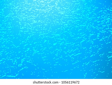 Light BLUE vector natural elegant template. Decorative shining illustration with doodles on abstract template. The elegant pattern can be used as a part of a brand book.