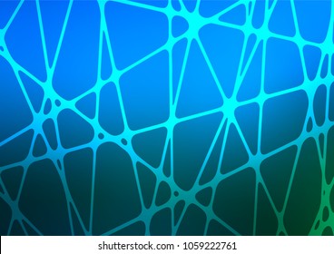 Light BLUE vector natural elegant texture. Colorful abstract illustration with lines in Asian style. The pattern can be used for wallpapers and coloring books.
