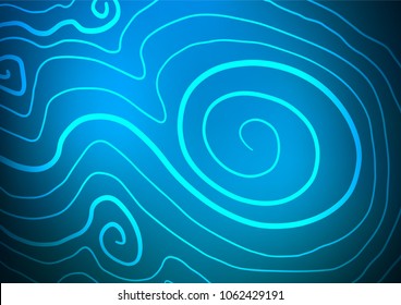 Light BLUE vector natural elegant background. Sketchy hand drawn doodles on blurred background. Brand-new style for your business design.