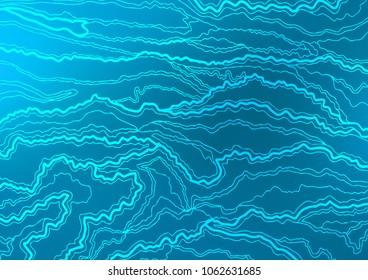 Light BLUE vector natural elegant pattern. An elegant bright illustration with lines in Natural style. The textured pattern can be used for website.