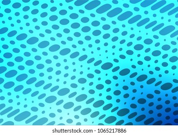 Light BLUE vector natural elegant texture. Geometric doodle illustration in Origami style with gradient. The best blurred design for your business.