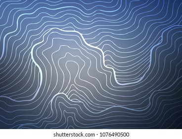 Light BLUE vector natural elegant background. Geometric doodle illustration in Origami style with gradient. The best blurred design for your business.