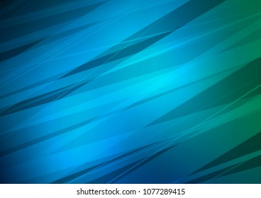 Light BLUE vector natural elegant pattern. A completely new color illustration in doodle style. The elegant pattern can be used as a part of a brand book.