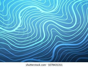 Light BLUE vector natural elegant texture. Shining colored illustration with doodles in Zen tangle style. The pattern can be used for heads of websites and designs.