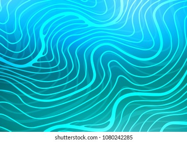 Light BLUE vector natural elegant pattern. Sketchy hand drawn doodles on blurred background. Hand painted design for web, leaflet, textile.