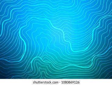 Light BLUE vector natural elegant template. Glitter abstract illustration with doodles and Zen tangles. The best blurred design for your business.
