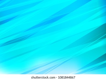 Light BLUE vector natural elegant texture. Ethnic elegant natural pattern with gradient. The pattern can be used for wallpapers and coloring books.