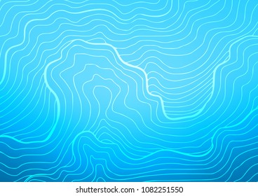 Light BLUE vector natural elegant texture. Glitter abstract illustration with doodles and Zen tangles. The best blurred design for your business.