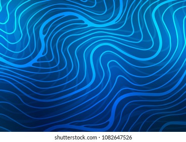 Light BLUE vector natural elegant template. Sketchy hand drawn doodles on blurred background. The doodle design can be used for your web site.