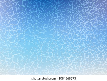 Light BLUE vector natural elegant texture. Geometric doodle illustration in Origami style with gradient. The textured pattern can be used for website.