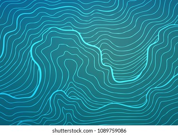 Light BLUE vector natural elegant pattern. Brand-new colored illustration in blurry style with doodles. A completely new template for your business design.