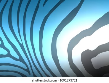 Light BLUE vector natural elegant pattern. An elegant bright illustration with lines in Natural style. The textured pattern can be used for website.