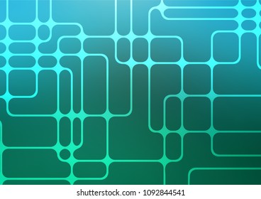 Light BLUE vector natural elegant texture. Sketchy hand drawn doodles on blurred background. The pattern can be used for heads of websites and designs.