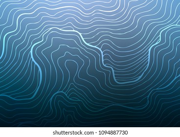 Light BLUE vector natural elegant background. Creative illustration in blurred style with doodles and Zen tangles. A new texture for your design.