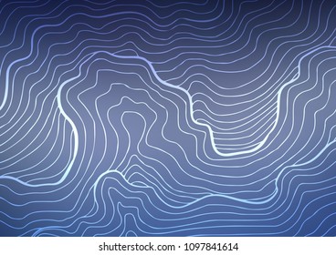 Light BLUE vector natural elegant texture. Modern geometrical abstract illustration with doodles. The pattern can be used for coloring books and pages for kids.