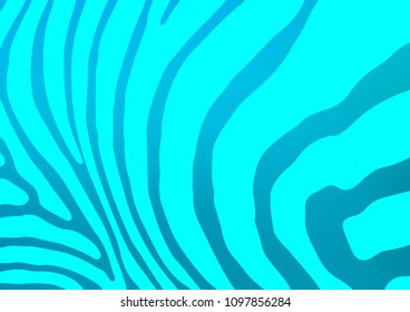 Light BLUE vector natural elegant pattern. Blurred decorative design in Indian style with Zen tangles. The best blurred design for your business.
