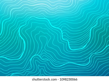 Light BLUE vector natural elegant template. Glitter abstract illustration with doodles and Zen tangles. The completely new template can be used for your brand book.