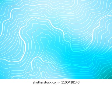 Light BLUE vector natural elegant texture. Colorful illustration in abstract style with doodles and Zen tangles. Brand-new design for your business.
