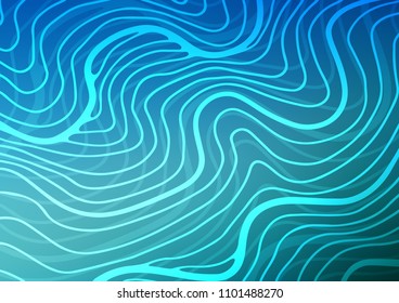 Light BLUE vector natural elegant pattern. Doodles on blurred abstract background with gradient. The pattern can be used for heads of websites and designs.