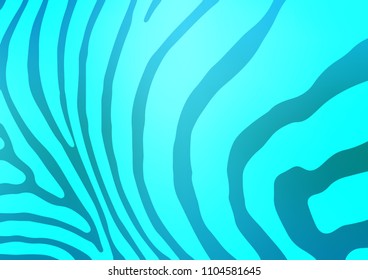 Light BLUE vector natural elegant pattern. Blurred decorative design in Indian style with Zen tangles. The textured pattern can be used for website.